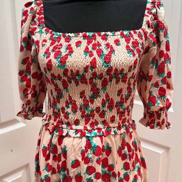Betsy Johnson Strawberry Dress - Picture 2 of 5